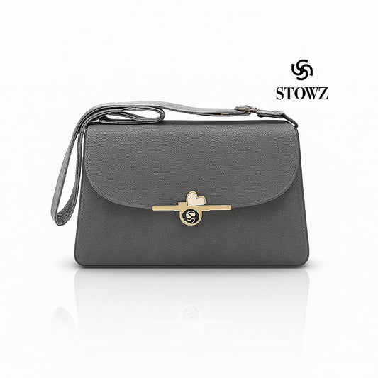 Stowz Grey Classy Handbag